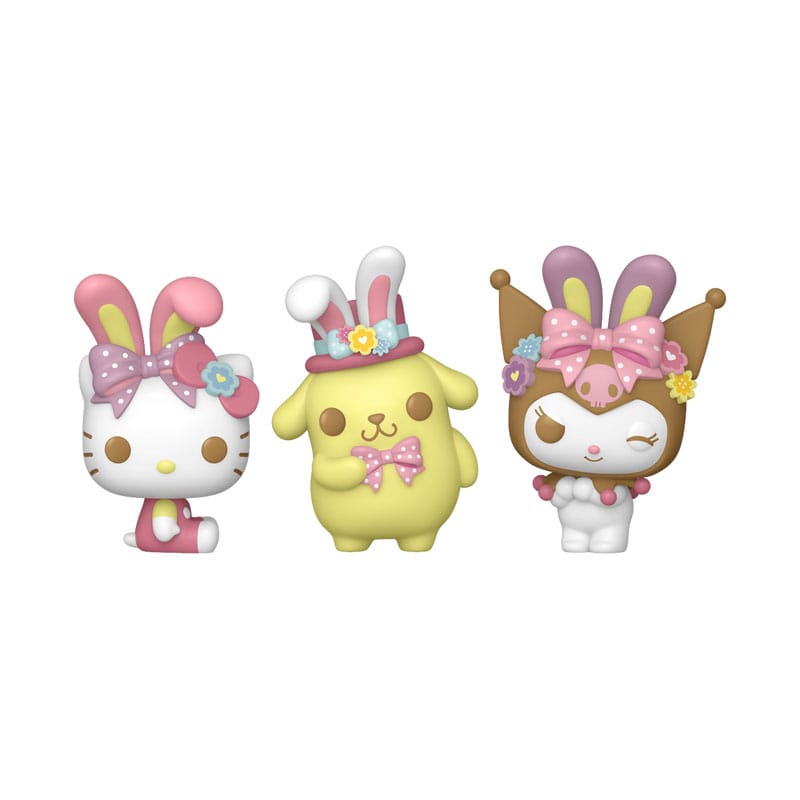 Hello Kitty Pocket POP! Figur Easter Egg 3-Pack HK 4 cm Funko