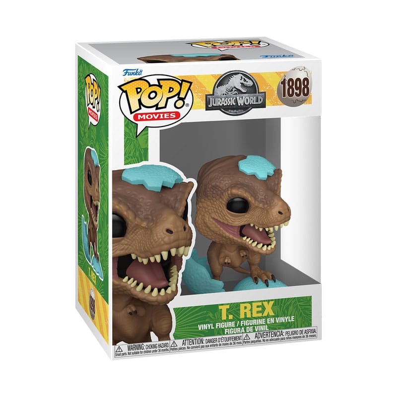 Jurassic Park POP! Movies Figur SPRG- T-Rex 9 cm Funko