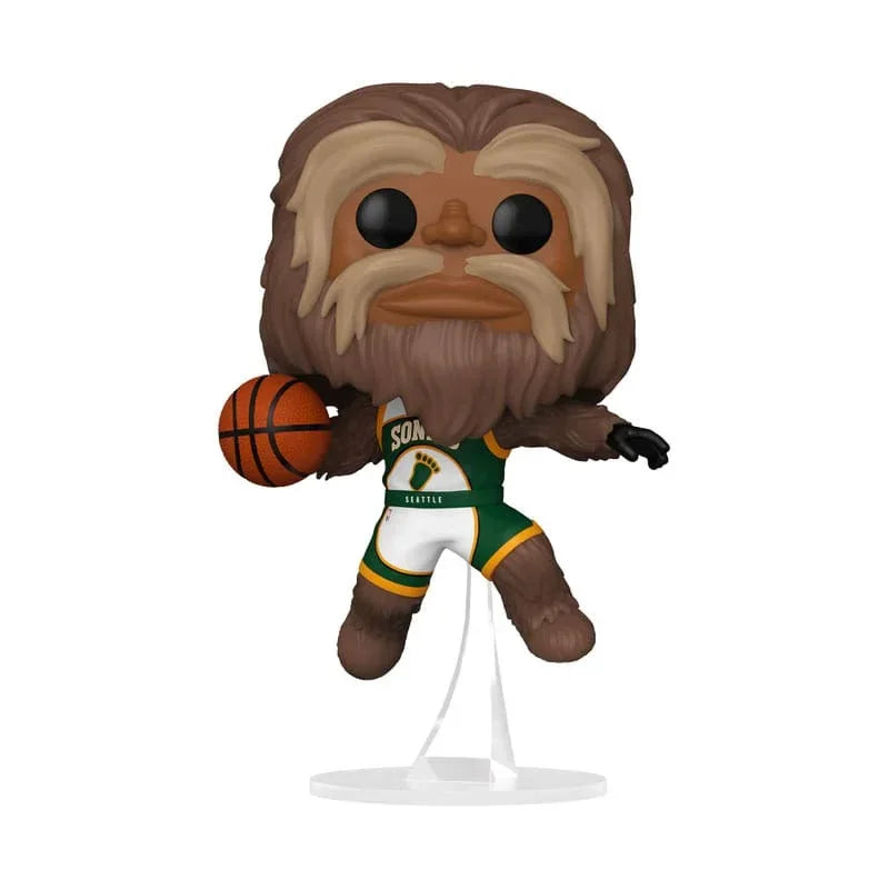 NBA Legends POP! Sports Figur Mascots Sonics - Sasquatch 9 cm Funko