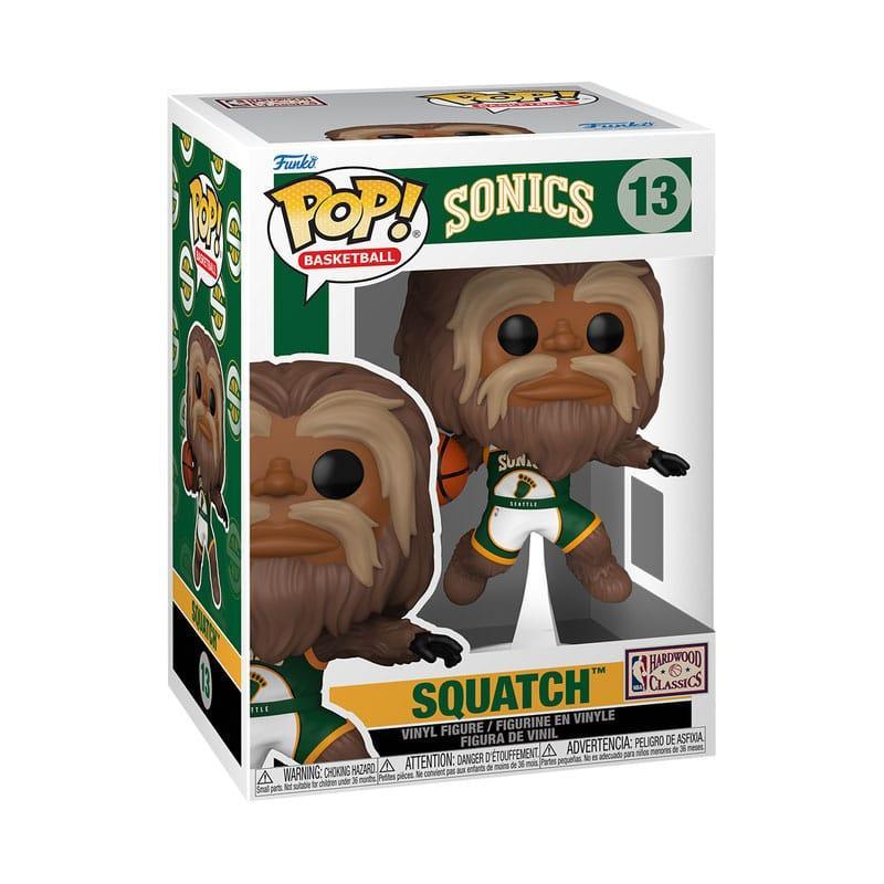 NBA Legends POP! Sports Figur Mascots Sonics - Sasquatch 9 cm Funko