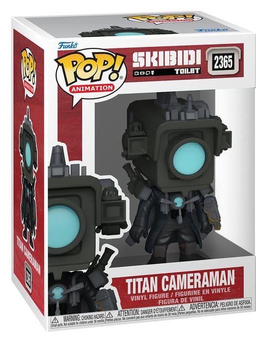 Skibidi Toilet POP! Rocks Figur Titan Cameraman 9 cm