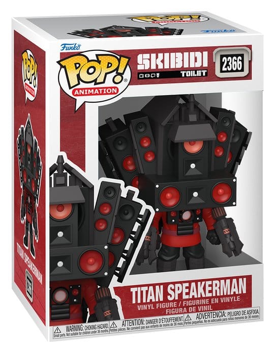 Skibidi Toilet POP! Rocks Figur Titan Speakerman 9 cm