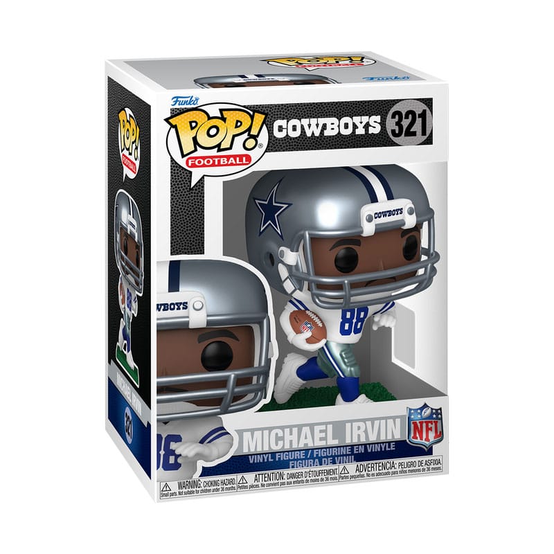 NFL: Legends POP! Sport Figur Michael Irvin (Cowboys) 9 cm Funko