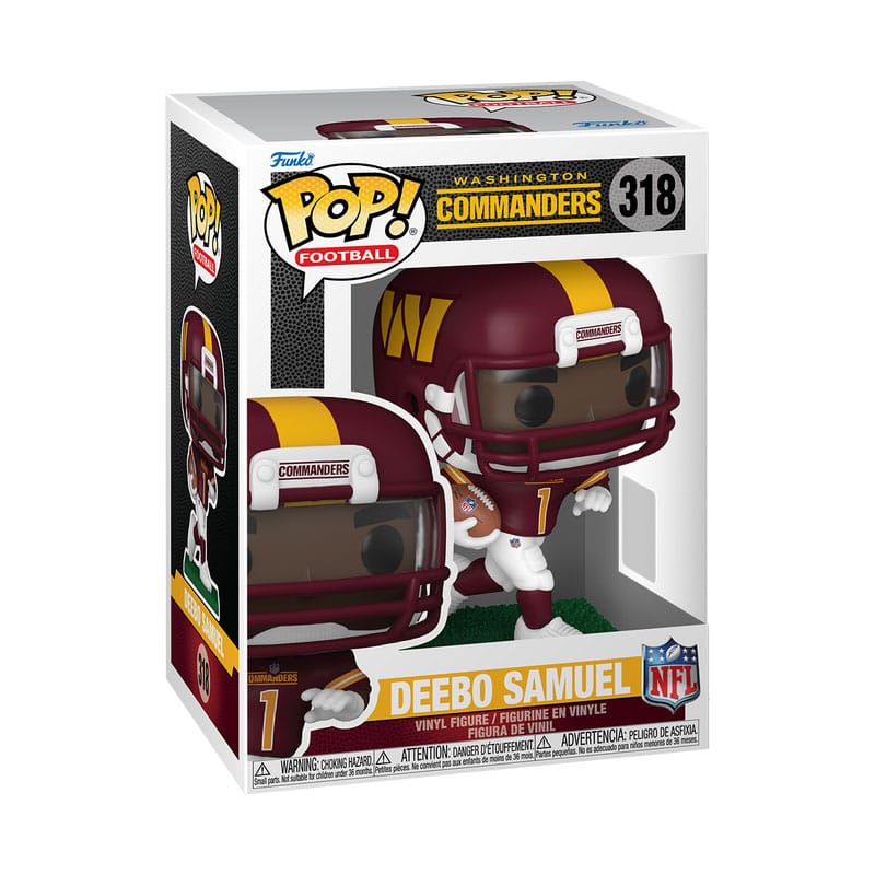NFL: Legends POP! Sports Figur 49ers - Deebo Samuel (ny) 9 cm Funko