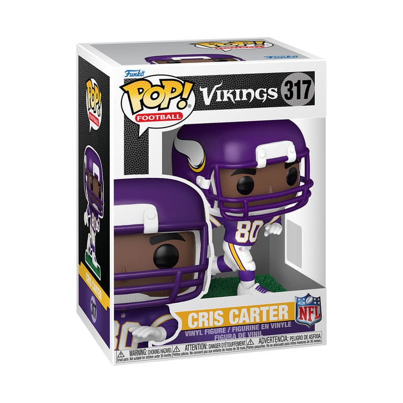 NFL: Legends POP! Sports Figur Vikings - Cris Carter (Vikings) 9 cm Funko