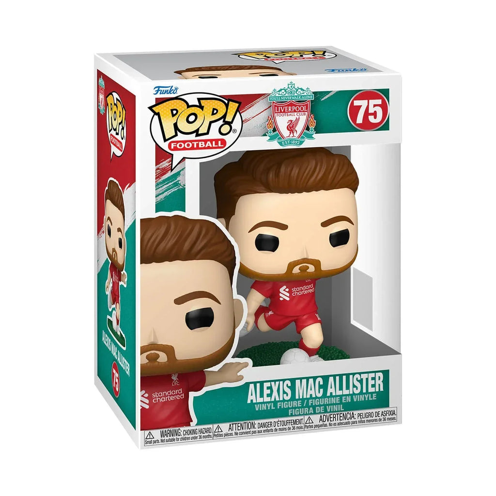 EFL POP! Football Figur Liverpool - Alexis Mac Allister 9 cm Funko