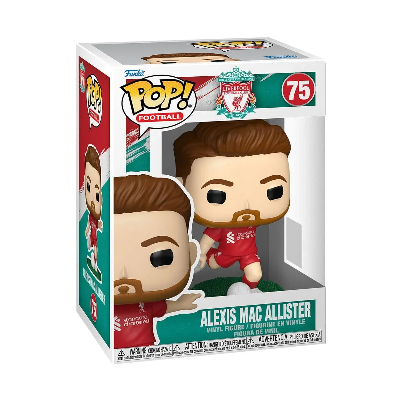 EFL POP! Football Figur Liverpool - Alexis Mac Allister 9 cm Funko