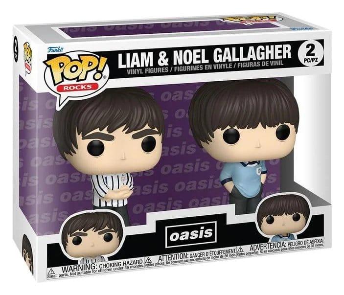 Oasis POP! Figurer 2-Pack Liam & Noel Gallagher 9 cm Funko