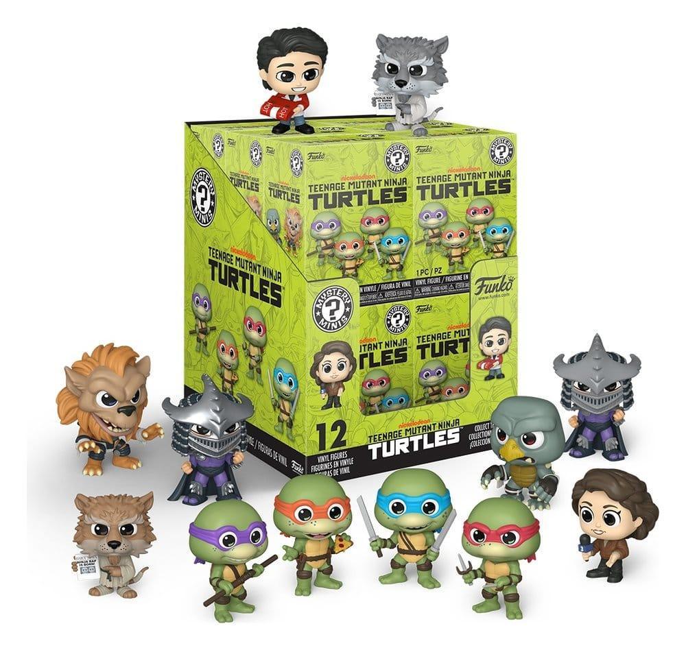 Teenage Mutant Ninja Turtles Mini Figurer 5 cm The Secret of the Ooze Display (12) Funko