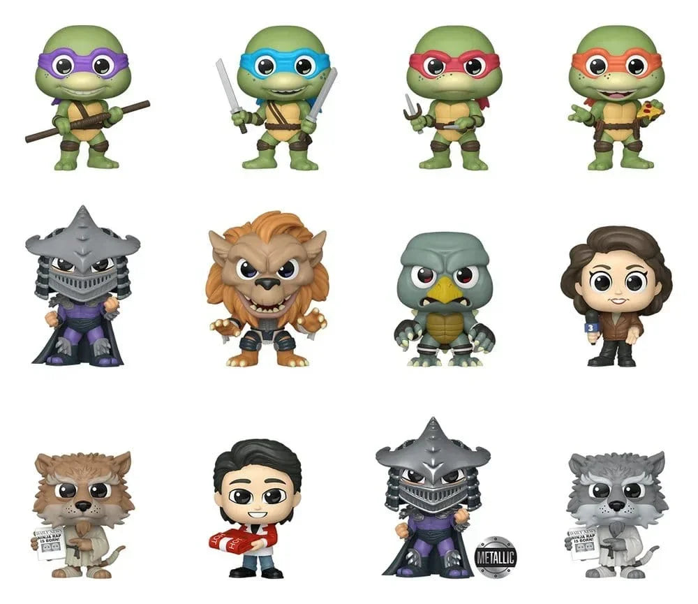 Teenage Mutant Ninja Turtles Mini Figurer 5 cm The Secret of the Ooze Display (12) Funko