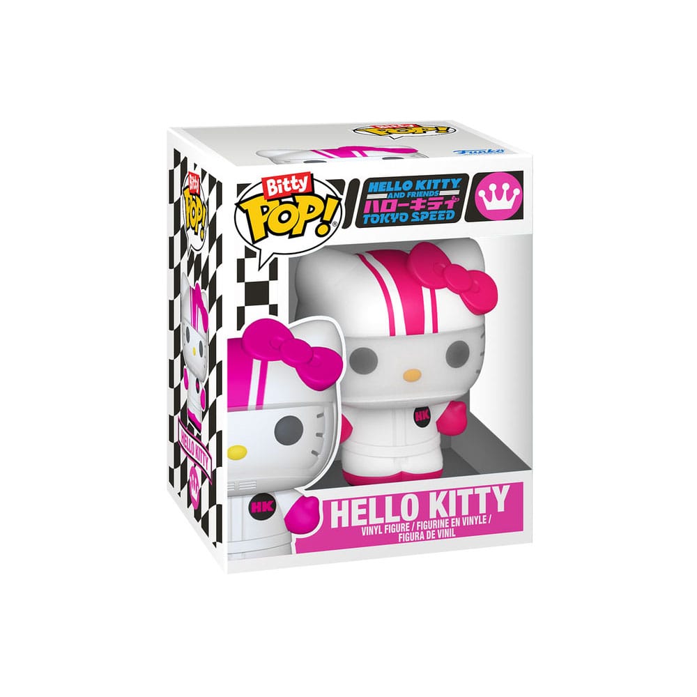 Sanrio Bitty POP! Ride Figur Racecar med Hello Kitty 2,5 cm Funko