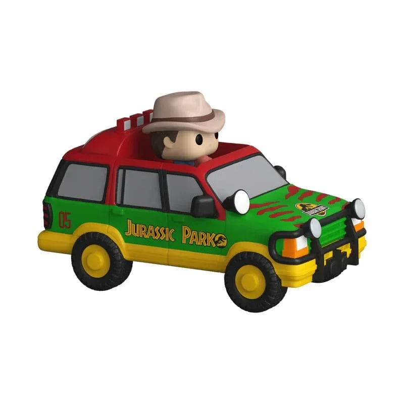 Jurassic Park Bitty POP! Ride Figur - Jurassic SUV med Dr. G (2,5 cm) Funko