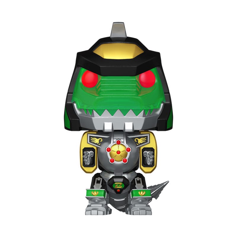 Hasbro Bitty POP! Bots Figur PR- Dragon Zord med GR Ranger 11,7 cm Funko