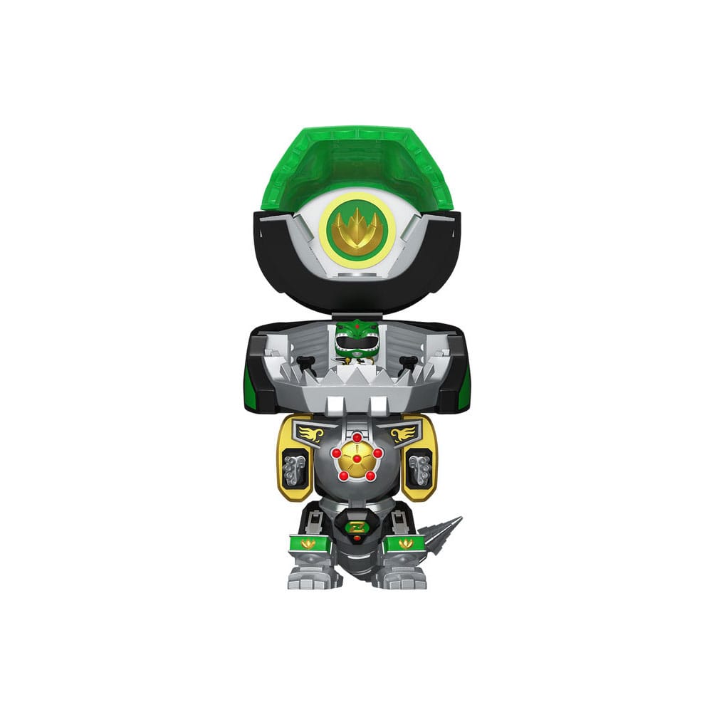 Hasbro Bitty POP! Bots Figur PR- Dragon Zord med GR Ranger 11,7 cm Funko