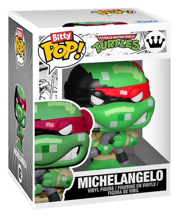 Teenage Mutant Ninja Turtles Bitty POP! Arcade Klawfigur