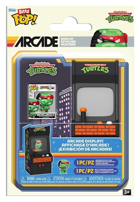 Teenage Mutant Ninja Turtles Bitty POP! Arcade Klawfigur