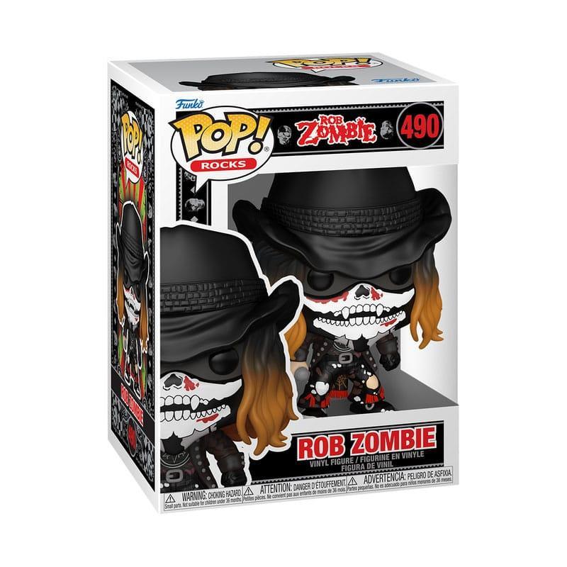 Rob Zombie POP! Rocks Figur Rob Zombie w/Bandana 9 cm Funko