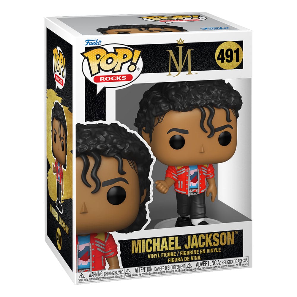 Michael Jackson POP! Rocks Figur Beat It 9 cm Funko