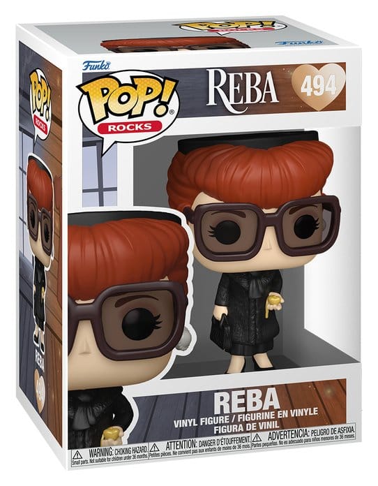 Reba McEntire POP! Rocks Figur Fancy 9 cm Funko