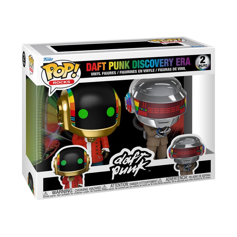 Daft Punk POP! Rocks Figurer 2-Pack Discovery 9 cm