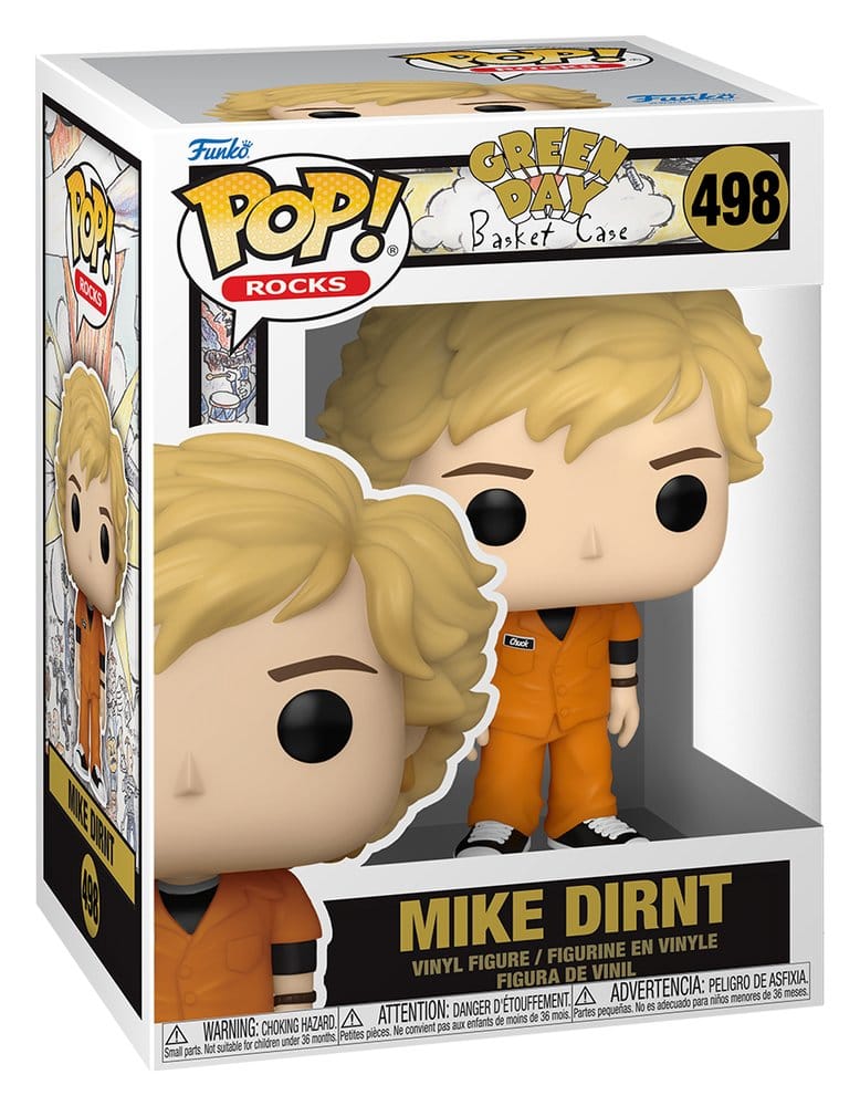 Green Day POP! Rocks Figur Mike Dirnt (Basket Case) 9 cm