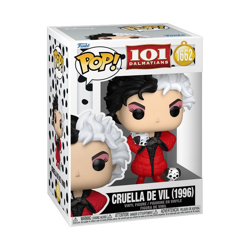 101 Dalmatians (1996) POP! Disney Figur Cruella De Vil 9 cm Funko