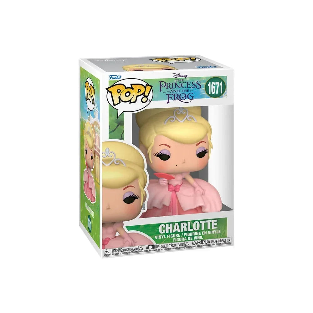 The Princess and the Frog POP! Figurer Charlotte w/Chase 9 cm Assortment (6) Funko