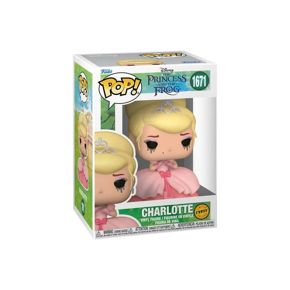 The Princess and the Frog POP! Figurer Charlotte w/Chase 9 cm Assortment (6) Funko