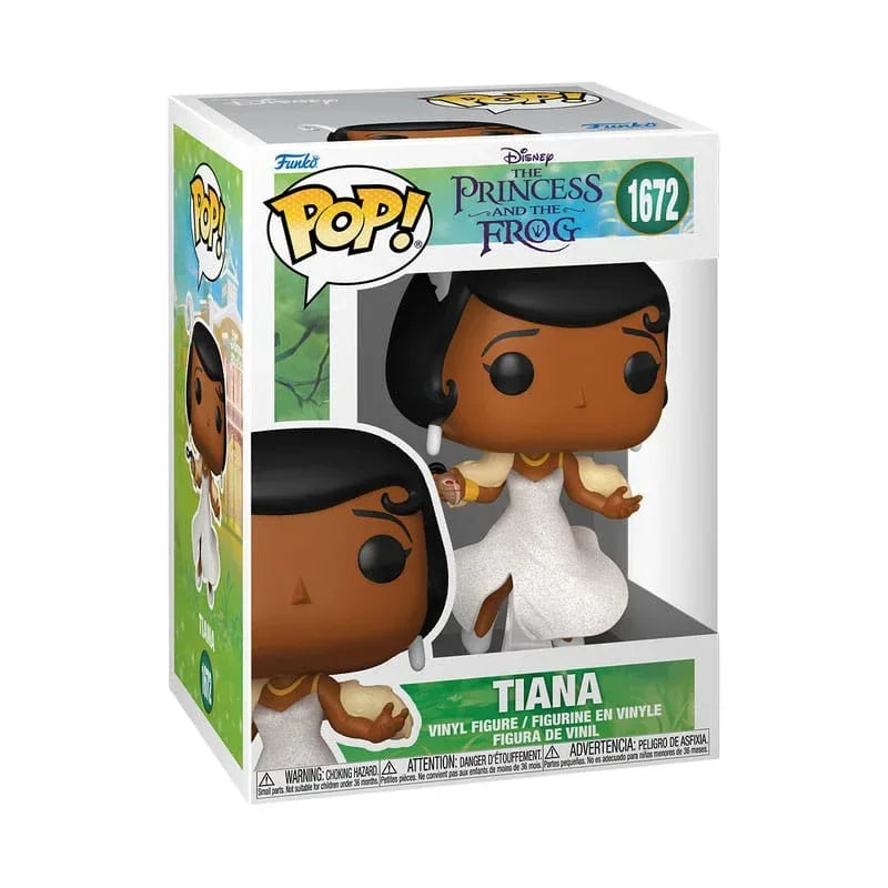 Princess and the Frog POP! Disney Figur Tiana med Glitter 9 cm Funko