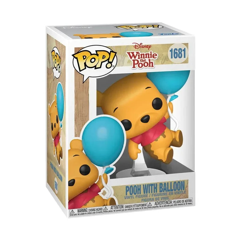 Disney POP! Animation Figur Pooh w/Balloon 9 cm Funko