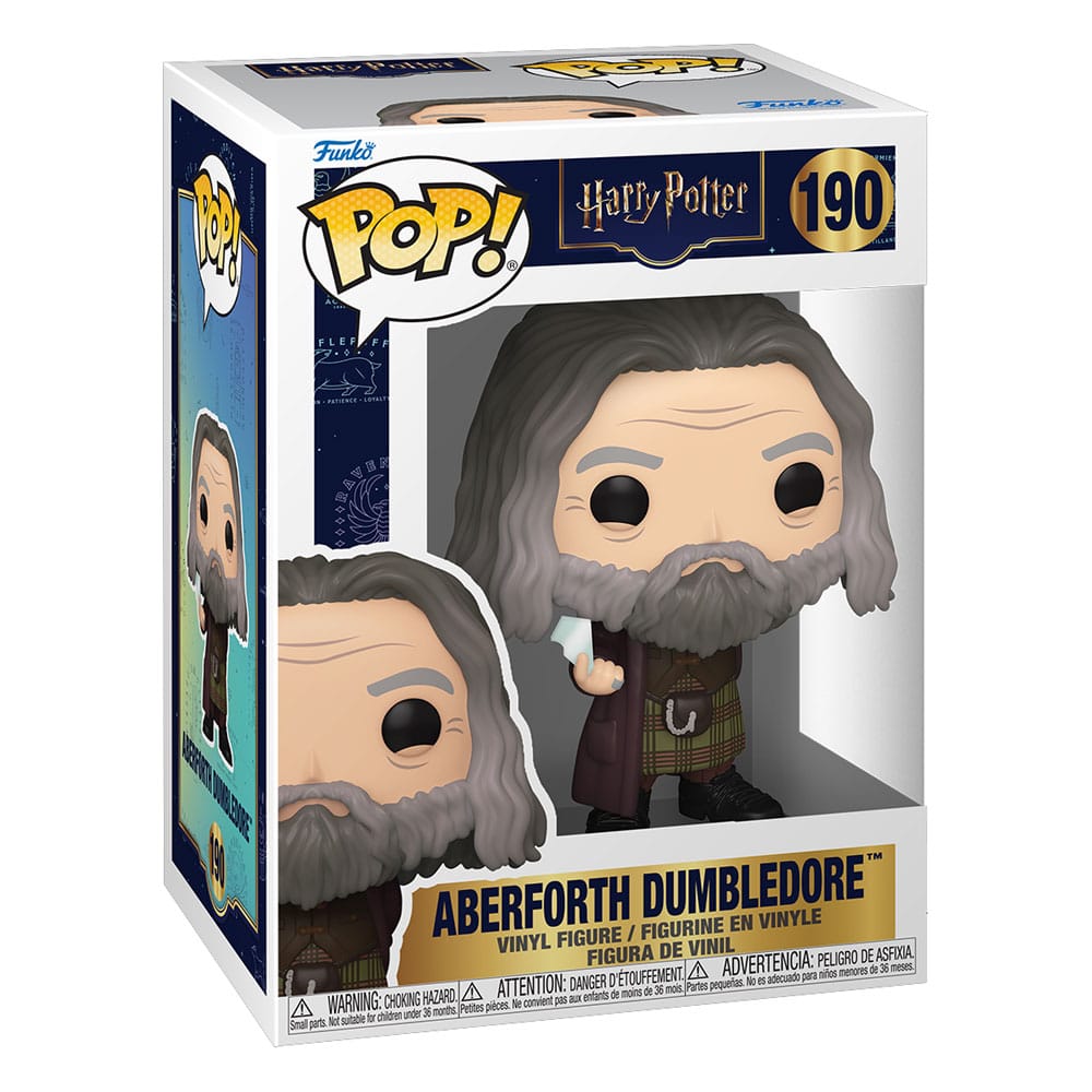 Harry Potter POP! Movies Figur Aberforth Dumbledore med Spegelbit 9 cm Funko
