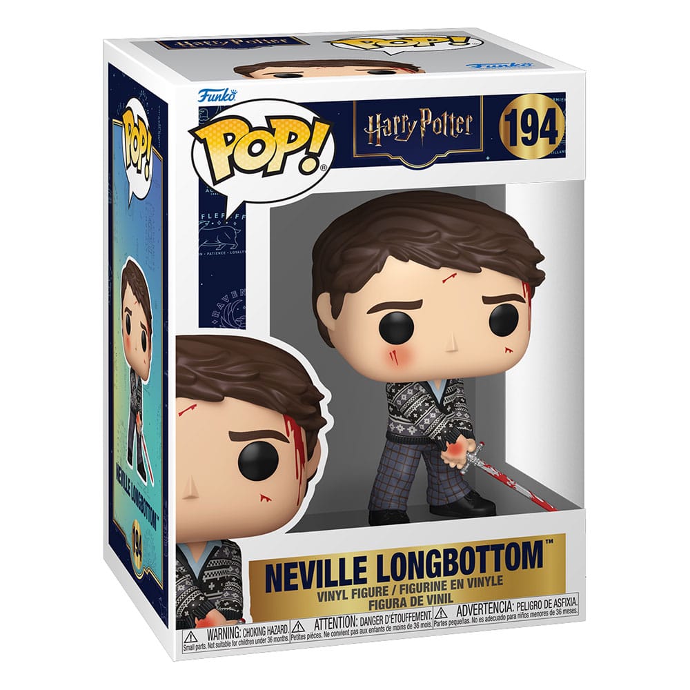 Harry Potter POP! Movies Figur Neville Longbottom med Gryffindors svärd 9 cm Funko
