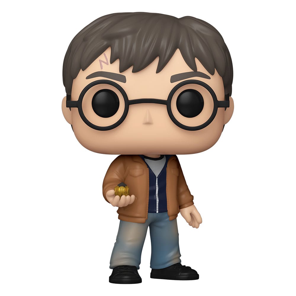 Harry Potter POP! Movies Figur Harry Potter med Återuppvakninsstenen 9 cm Funko