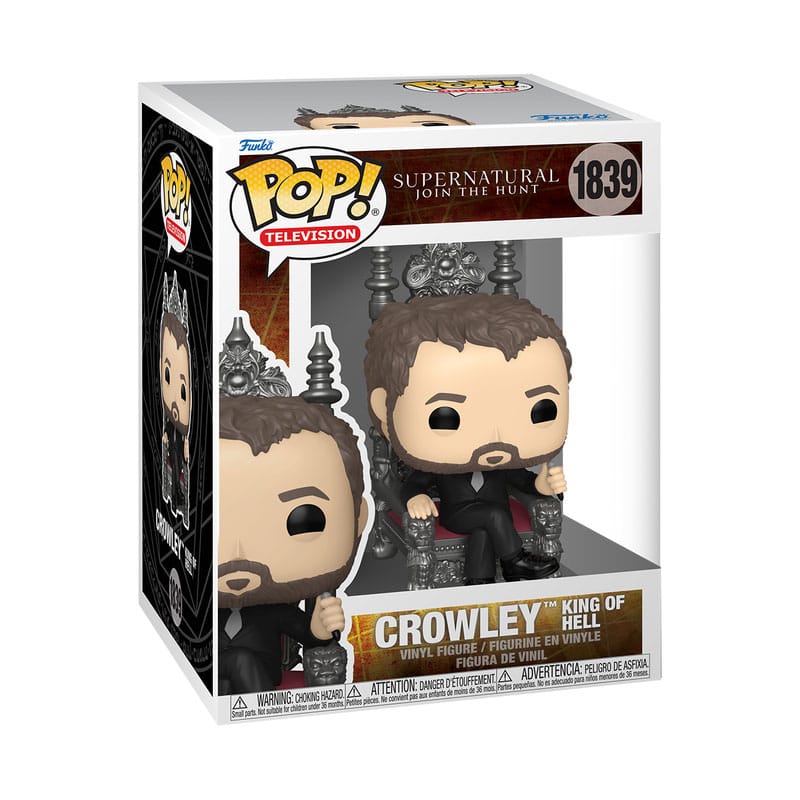 Supernatural POP! Premium Figur CrowleyKoH 9 cm Funko