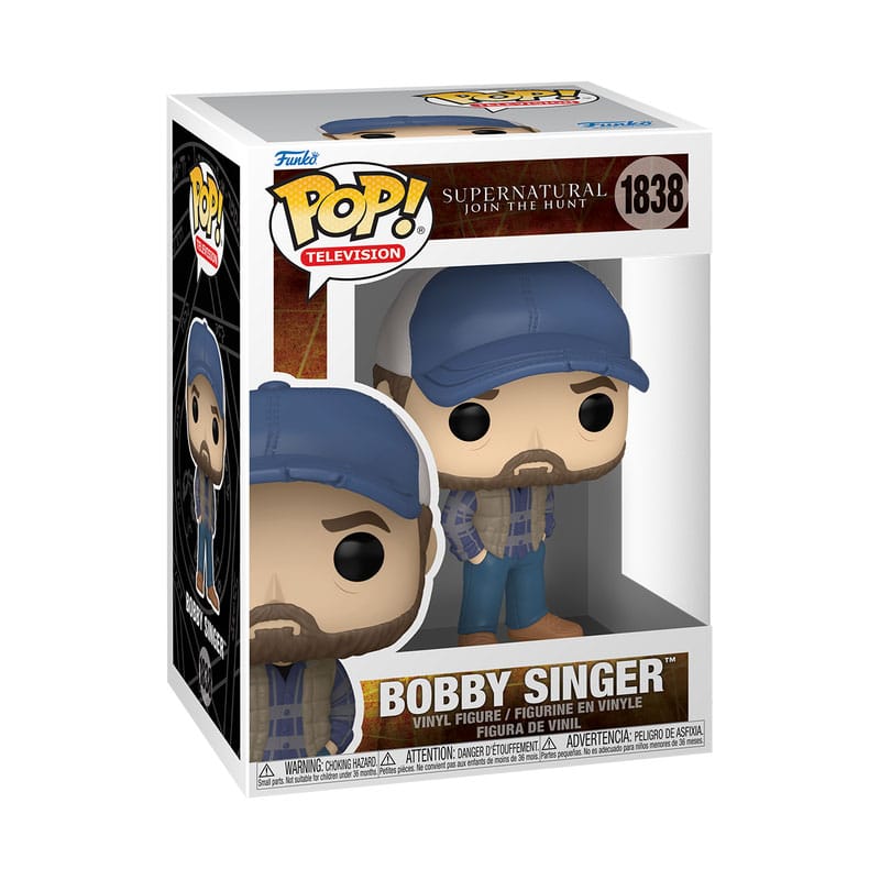 Supernatural POP! Figur Bobby 9 cm Funko