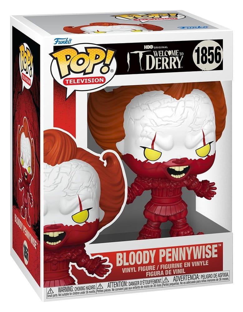 Det: Välkommen till Derry POP! Television Figur Bloody Pennywise 9 cm Funko