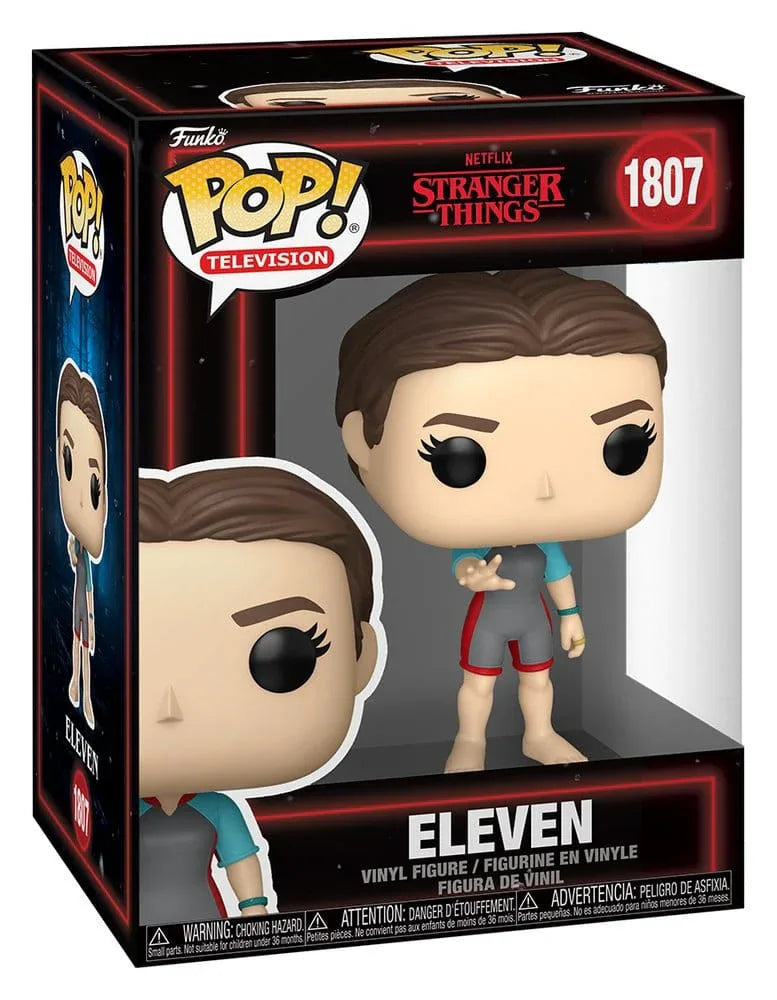 Stranger Things POP! TV Figurer Eleven i Våtdräkt 9 cm Funko