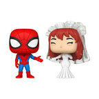 Marvel POP! Figurer 2-Pack Superhero Couples - SM & MJ 9 cm Funko