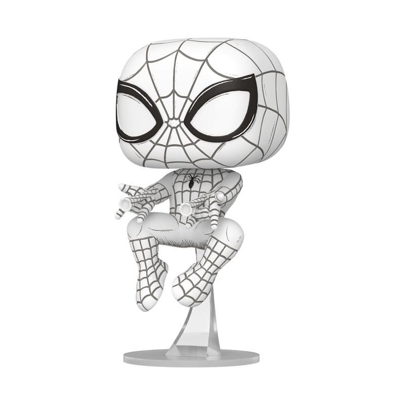 Marvel POP! Figur Sketched - Spider-Man 9 cm Funko