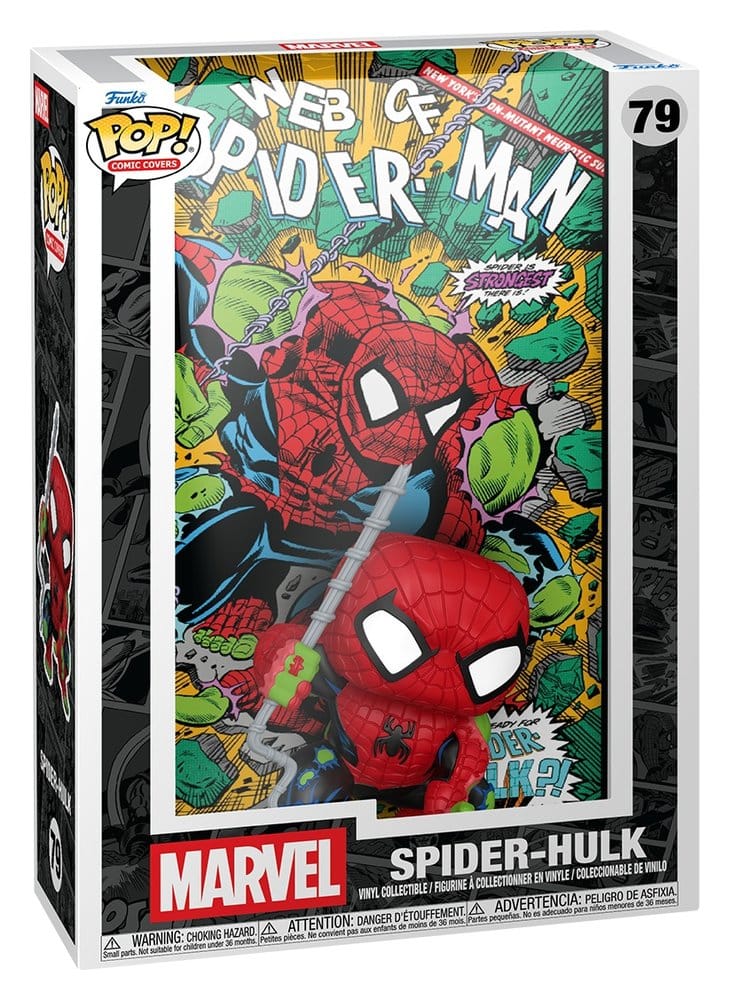 Marvel POP! Comic Covers Figur Web of Spider-Man #70 (Spider-Hulk) 9 cm
