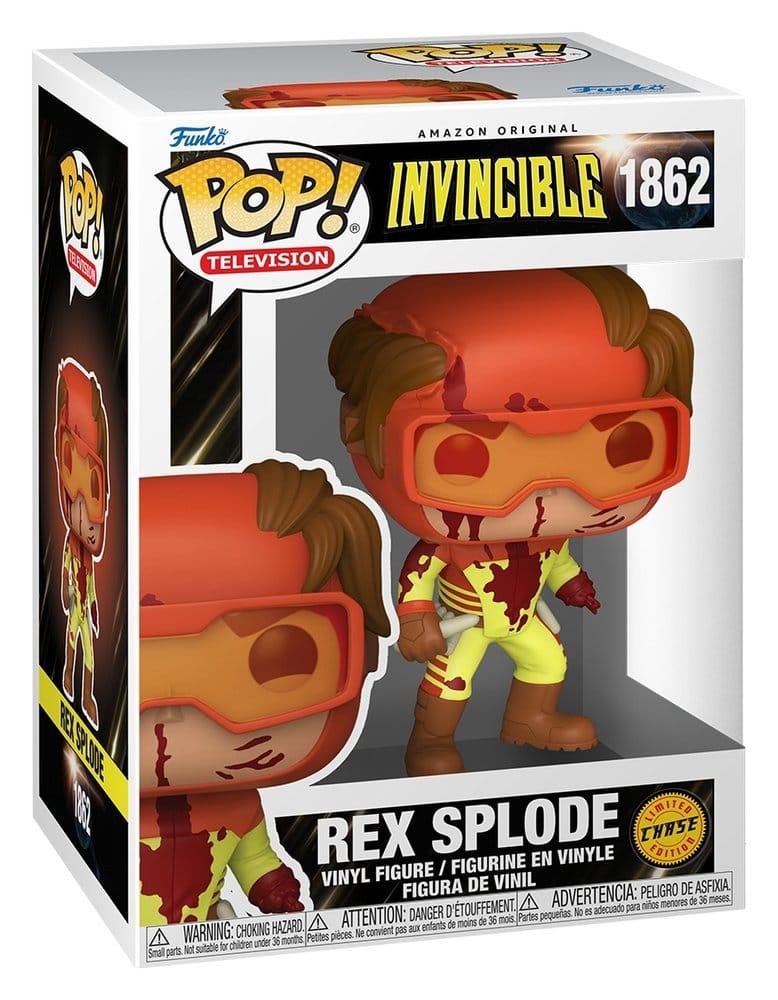 Invincible 2 POP! Figurer Rex Splode med Chase 9 cm Sortiment (6) Funko