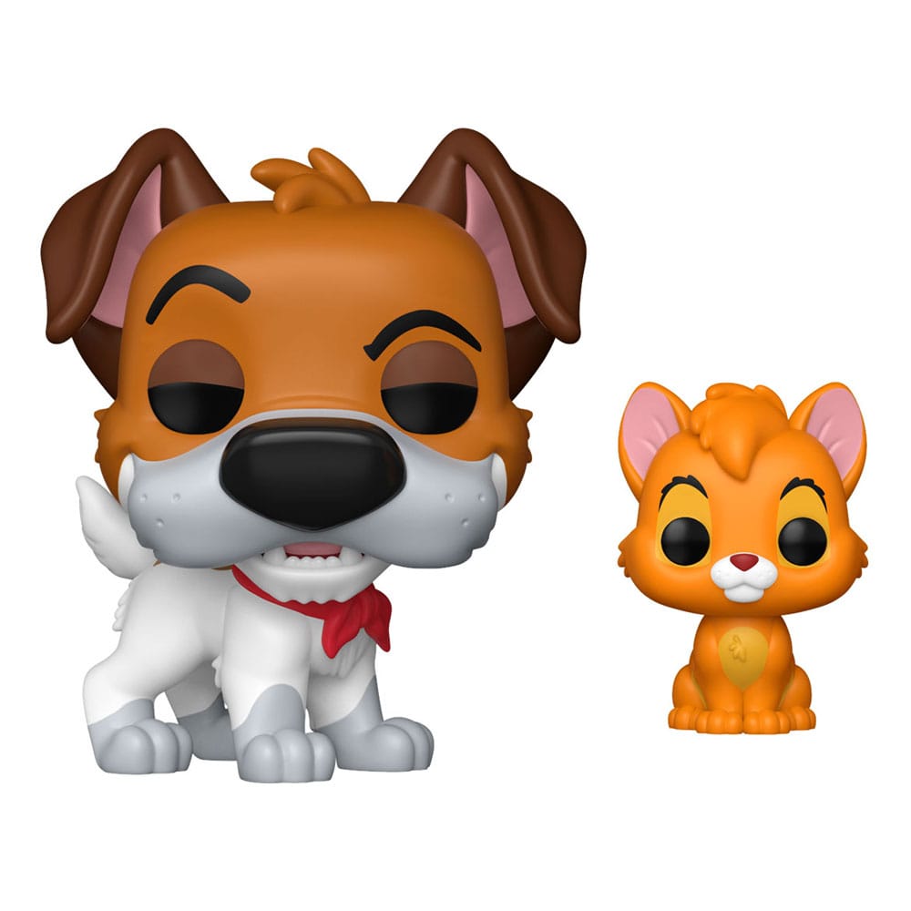 Oliver & Co. POP!&Buddy Movies Figures Dodger with Oliver with Chase 9cm Assortment (6)