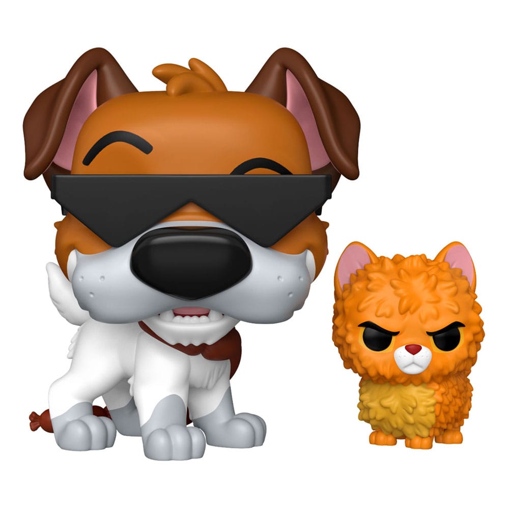 Oliver & Co. POP!&Buddy Movies Figures Dodger with Oliver with Chase 9cm Assortment (6)
