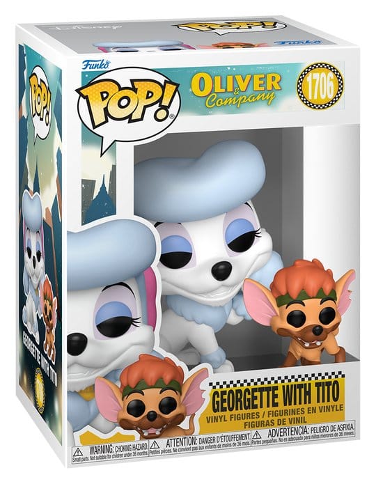 Oliver & Co. POP&Buddy Figur Georgette w/Tito 9 cm