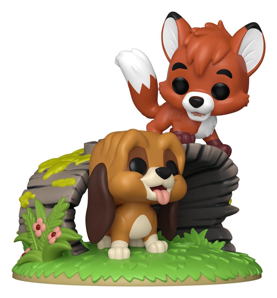The Fox and the Hound POP Moments Figurer Tod & Copper 9 cm