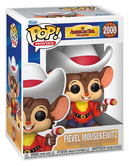 An American Tail: Fievel Goes West POP Figur Fievel Mousekewitz 9 cm