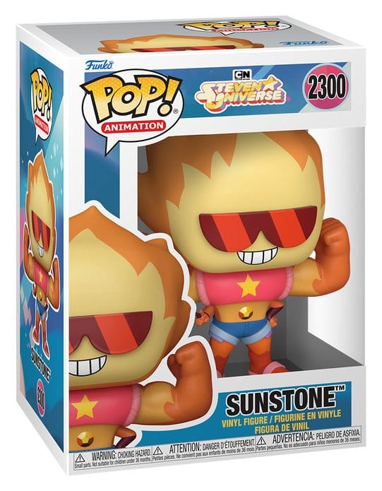 Steven Universe POP! Animation Figur Sun Stone 9 cm