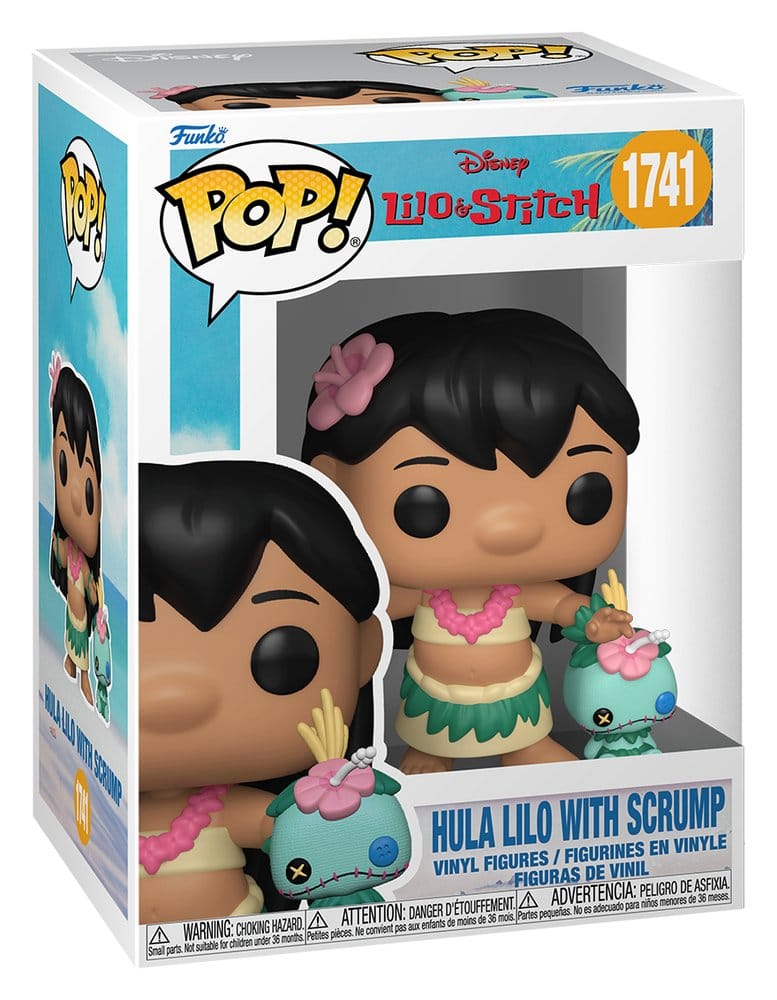 Lilo & Stitch POP! Figur Hula Lilo with Scrump 9 cm