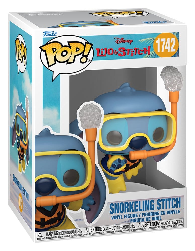 Lilo & Stitch POP! Figur Snorkeling Stitch 9 cm