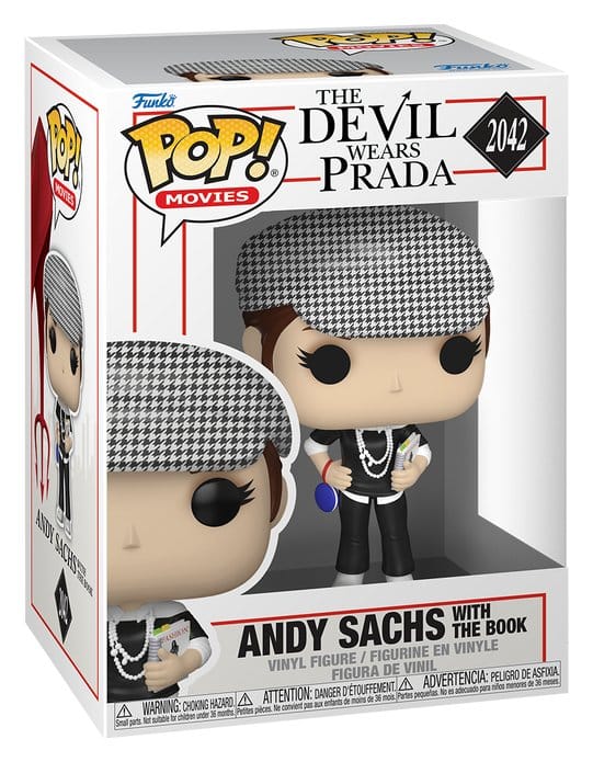 The Devil Wears Prada POP! Movies Figur Andy Sachs? withThe Book 9 cm